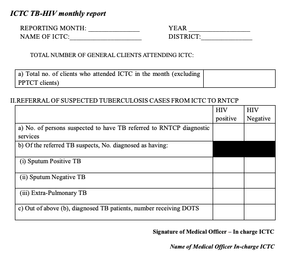 ICTC/LAC HIV-TB report